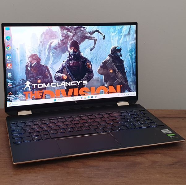БВ Ігровий Ноутбук-трансформер HP Spectre x360 Convertible 15.6" 4K Touch / Intel Core i7-10750H / Nvidia GeForce GTX 1650 4gb / 16гб DDR4 / 512гб SSD #3309 фото