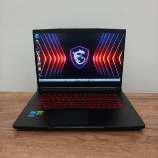 БВ Ігровий ноутбук MSI Thin GF63 12VE / 15.6" Full HD IPS 144Hz / Intel Core i5-12450H / NVIDIA GeForce RTX 4050 6гб / 16гб DDR4 / 512гб SSD #3498  фото