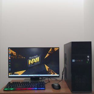 Игровой компьютер Intel Core i5-6500 / GTX 1650 / 16gb ОЗУ / 128гб SSD + 500гб HDD / 500Вт бж #Intel i5-6500-GTX1650 фото
