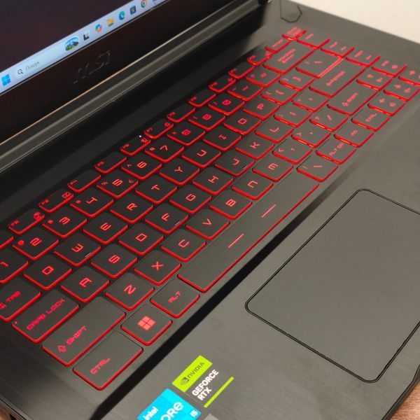 БВ Ігровий ноутбук MSI Thin GF63 12VE / 15.6" Full HD IPS 144Hz / Intel Core i5-12450H / NVIDIA GeForce RTX 4050 6гб / 16гб DDR4 / 512гб SSD #3498  фото
