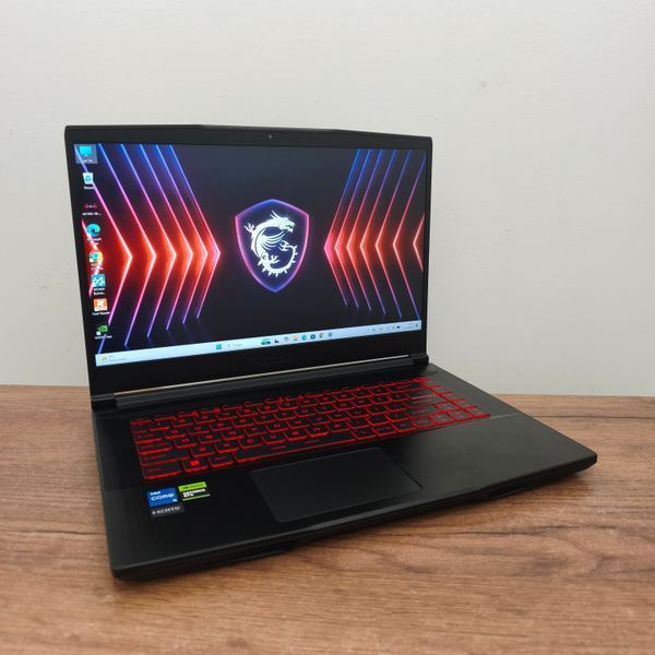 БВ Ігровий ноутбук MSI Thin GF63 12VE / 15.6" Full HD IPS 144Hz / Intel Core i5-12450H / NVIDIA GeForce RTX 4050 6гб / 16гб DDR4 / 512гб SSD #3498  фото