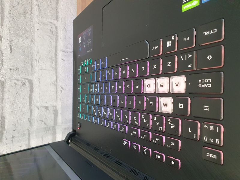 БВ Ігровий ноутбук ASUS ROG Strix G531GW 15.6" FHD 120гц / Nvidia Geforce RTX2070 8гб / Intel Core i7-9750H / 16гб DDR4 / 512гб SSD #2029 фото