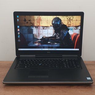 БВ Ігровий ноутбук Dell Precision 7710 17.3" FHD / Intel Core i7-6820HQ / AMD Radeon R9 M375X / 16гб DDR4 / 128гб SSD + 500гб HDD #3279 фото