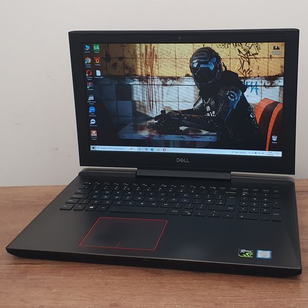 БУ Игровой ноутбук Dell Inspiron 15-7577 15.6" FHD / Nvidia Geforce GTX1060 6gb / Intel Core i7-7700HQ / 16гб DDR4 / 256гб SSD + 500гб HDD #3233 фото