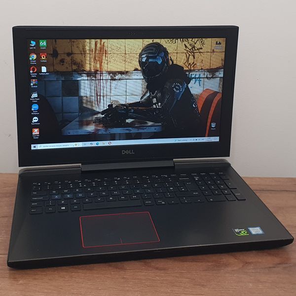 БУ Игровой ноутбук Dell Inspiron 15-7577 15.6" FHD / Nvidia Geforce GTX1060 6gb / Intel Core i7-7700HQ / 16гб DDR4 / 256гб SSD + 500гб HDD #3233 фото