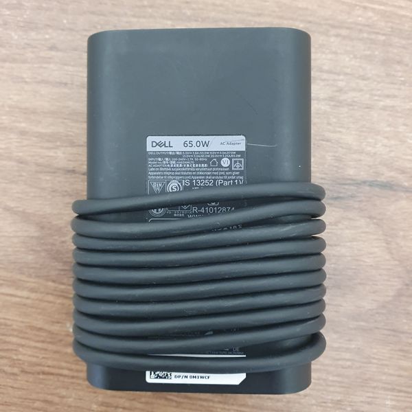Блок питания (зарядка) для ноутбука Dell 65w Type c (LA65NM190, HA65NM190) #DellTypeC 65w фото