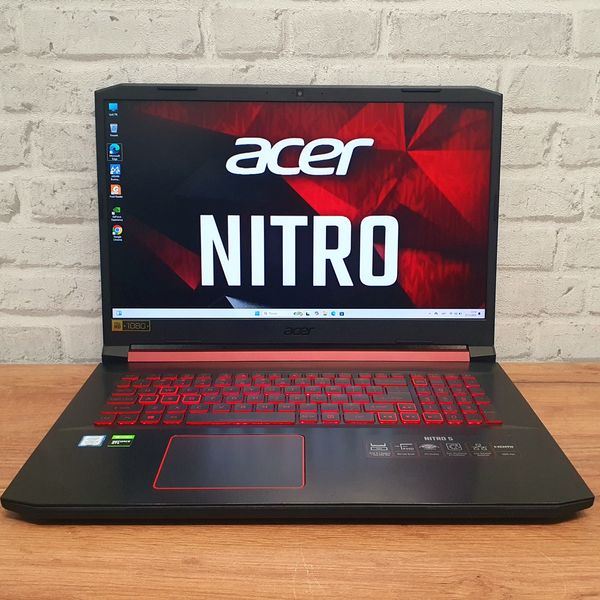 Ігровий ноутбук Acer Nitro AN517-51 17.3" FHD / Nvidia Geforce GTX 1650 / Intel Core 5-9300H / 16гб DDR4 / 512гб SSD #1292 фото