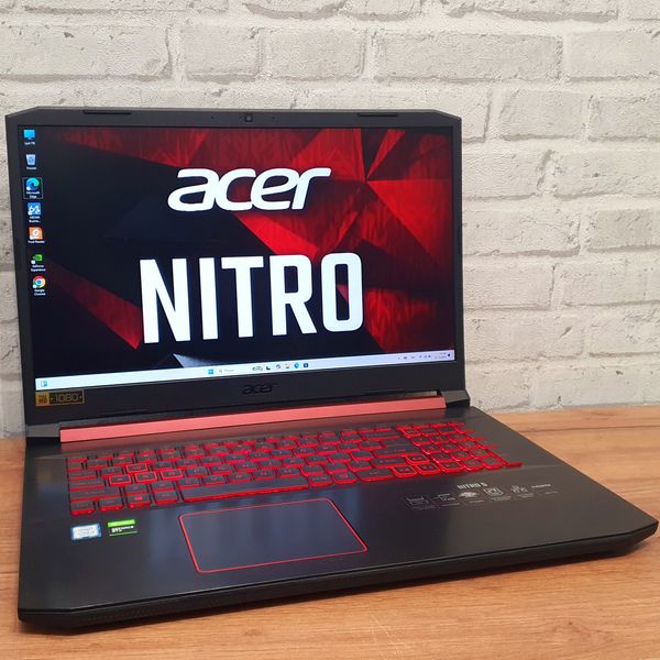 Ігровий ноутбук Acer Nitro AN517-51 17.3" FHD / Nvidia Geforce GTX 1650 / Intel Core 5-9300H / 16гб DDR4 / 512гб SSD #1292 фото