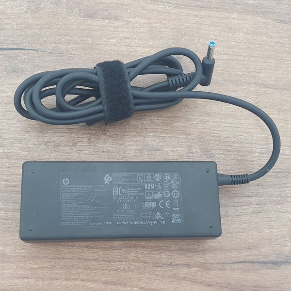 Блок живлення (зарядка) для ноутбука HP 90W 19.5V 3.33A (4.5*3.0 mm) #hp 90w тонкий  фото