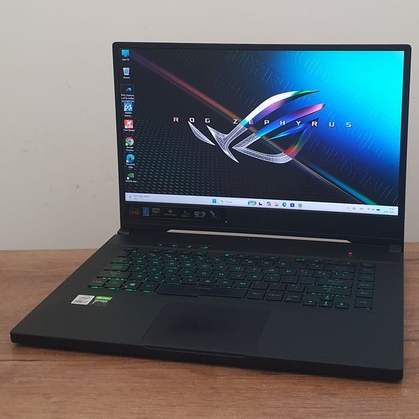 БВ Ігровий ноутбук ASUS ROG Zephyrus M15 GU50LV 15.6" 4K \ Intel core I7-10750H \ RTX2060 6GB \ 16гб DDR4 \ 512гб SSD #3262 фото