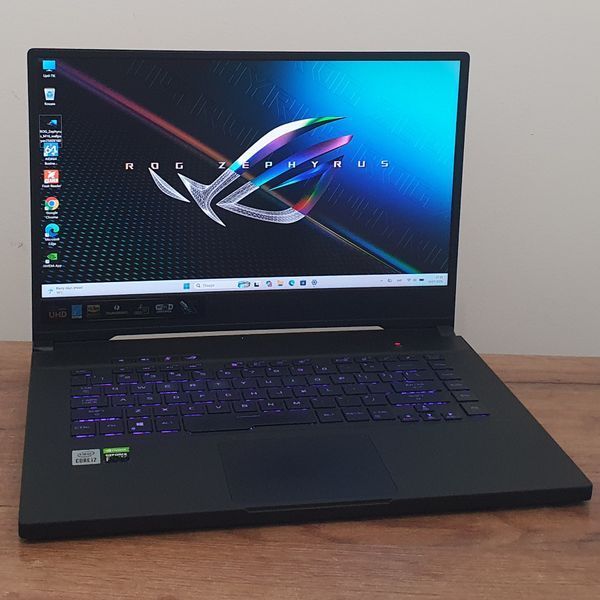 БВ Ігровий ноутбук ASUS ROG Zephyrus M15 GU50LV 15.6" 4K \ Intel core I7-10750H \ RTX2060 6GB \ 16гб DDR4 \ 512гб SSD #3262 фото