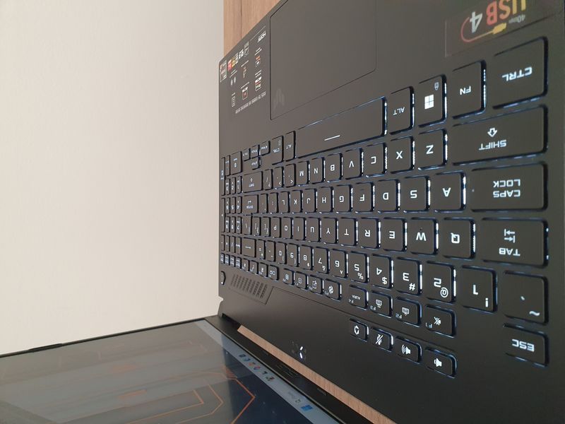 БУ Игровой ноутбук Asus Tuf Gaming A16 FA617NT 16" FHD 165гц / AMD Radeon RX 7700S  / AMD Ryzen 7 7735HS / 16гб DDR5 / 512гб SSD #2160 фото