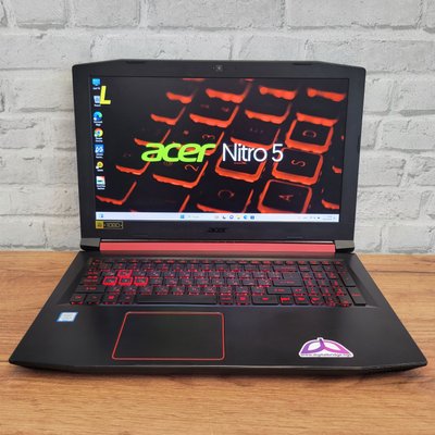 Игровой ноутбук Acer Nitro 5 AN515-53 15.6" FHD / Intel Core i5-8300H/ Nvidia GTX1050 / 16гб DDR4 / 128гб SSD + 500гб HDD #827 фото