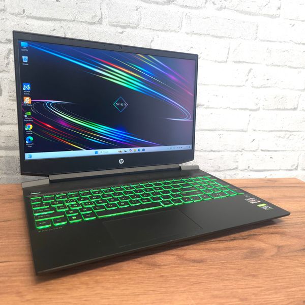 Игровой ноутбук HP Pavilion Gaming 15-ec2410nw 15.6" FHD / AMD Ryzen 5-5600H / Nvidia GeForce RTX 3050 / 16гб DDR4 / 240гб SSD + 500гб HDD #1238 фото