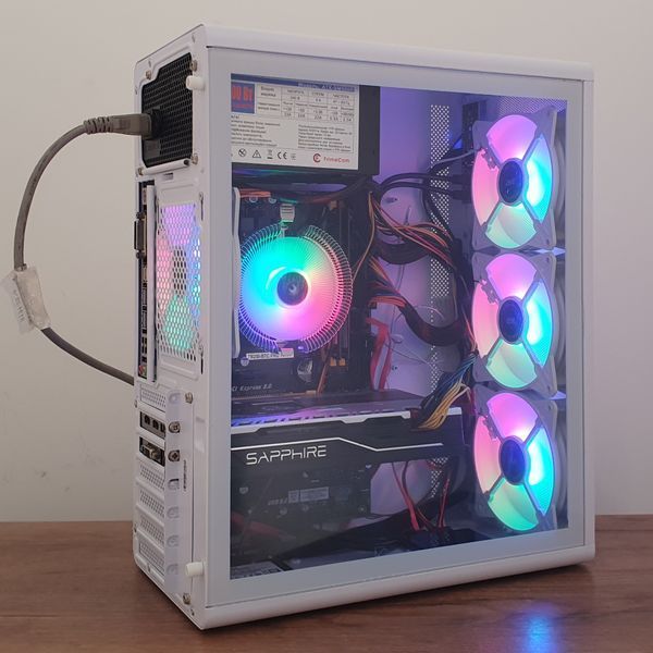 Игровой комп'ютер  Intel Core i5-6500/ 16гб озу / AMD Radeon RX570 / 128гб SSD + 500гб HDD #i5-6500|rx570 фото