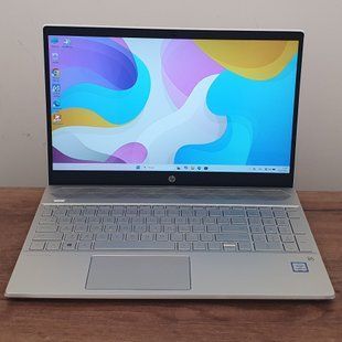 БВ Ноутбук HP Pavilion 15-cs2079nr 15.6" FHD Touch / Intel Core i5-8265U / 16гб DDR4 / 128гб SSD + 500гб HDD #3229 фото