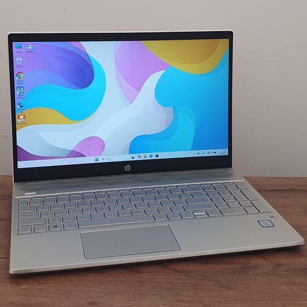 БВ Ноутбук HP Pavilion 15-cs2079nr 15.6" FHD Touch / Intel Core i5-8265U / 16гб DDR4 / 128гб SSD + 500гб HDD #3229 фото