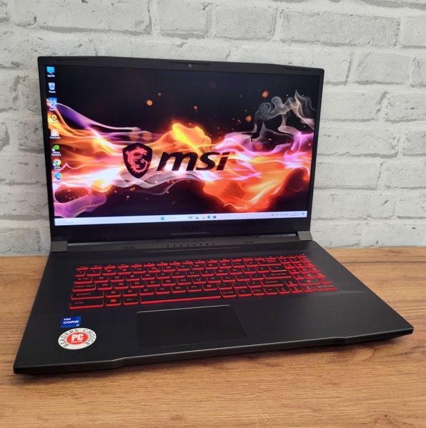 Ігровий ноутбук MSI KATANA GF76 11UD 17.3" FHD 144гц / Intel Core i7-11800H / Nvidia Geforce RTX3050ti / 16гб DDR4 / 512гб SSD #1151 фото