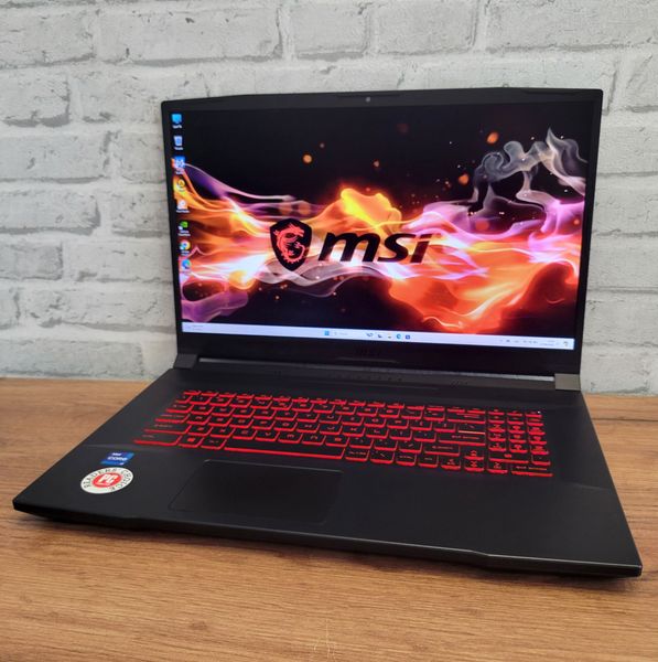 Ігровий ноутбук MSI KATANA GF76 11UD 17.3" FHD 144гц / Intel Core i7-11800H / Nvidia Geforce RTX3050ti / 16гб DDR4 / 512гб SSD #1151 фото