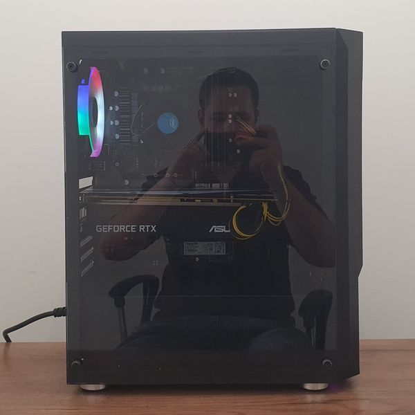 Игровой компьютер Intel Core i5-8500 / RTX 2080 8гб / 16гб ОЗУ / 256гб SSD + 500гб HDD #i5-8500+2080 16\256+500 фото