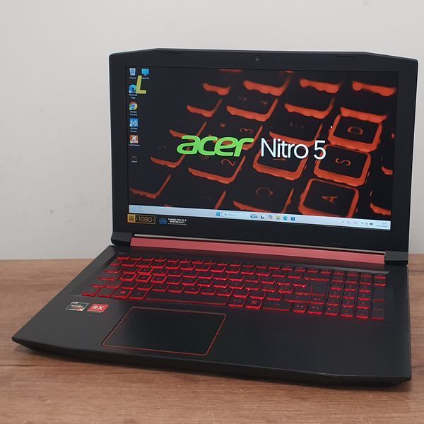 БВ Ігровий ноутбук Acer Nitro 5 AN515-42 15.6" FHD / AMD Ryzen 5 2500U / Radeon RX 560 / 16гб DDR4 / 512гб SSD #2126 фото