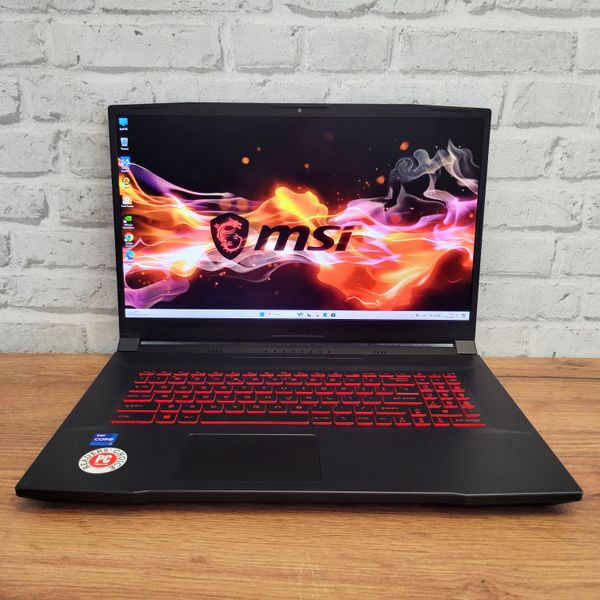 Ігровий ноутбук MSI KATANA GF76 11UD 17.3" FHD 144гц / Intel Core i7-11800H / Nvidia Geforce RTX3050ti / 16гб DDR4 / 512гб SSD #1151 фото