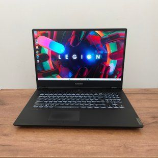 БВ Ігровий ноутбук Lenovo Legion Y540-17IRH (81Q4) / 17.3" Full HD 144Hz IPS / Intel Core i7-9750H / GeForce GTX 1660 Ti 6гб / 16гб DDR4 / 256гб SSD + 500гб HDD #3476  фото