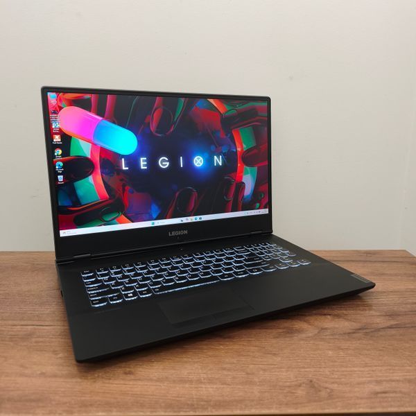 БВ Ігровий ноутбук Lenovo Legion Y540-17IRH (81Q4) / 17.3" Full HD 144Hz IPS / Intel Core i7-9750H / GeForce GTX 1660 Ti 6гб / 16гб DDR4 / 256гб SSD + 500гб HDD #3476  фото
