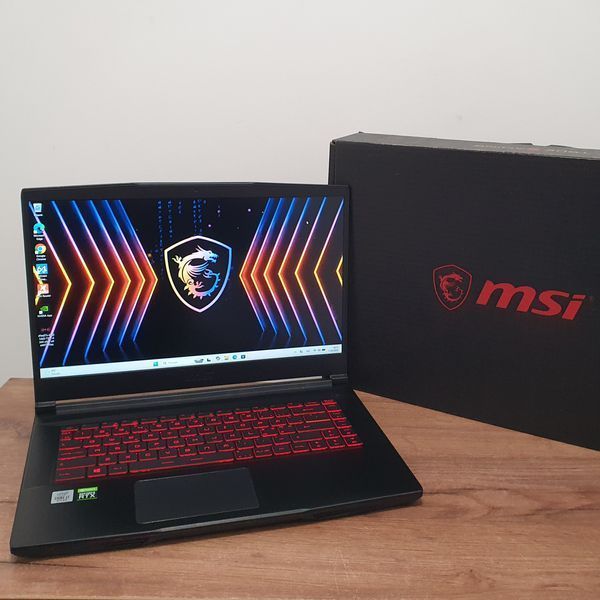БУ Игровой ноутбук MSI GF65 Thin 10SER 15.6" FHD 120гц / Intel Core i7-10750H / Nvidia Geforce RTX2060 6гб / 16гб DDR4 / 512гб SSD #2195 фото