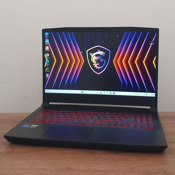 БВ Ігровий ноутбук MSI KATANA GF66 11UE 15.6" FHD 144 Гц / Intel Core i7-11800H / Nvidia RTX3060 6gb / 16гб DDR4 / 512гб SSD #3091.3 фото