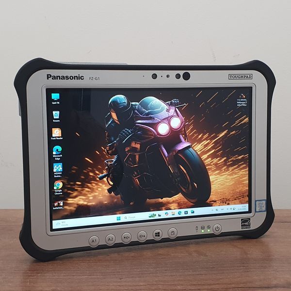 БВ Захищений тактичний планшет Panasonic Toughpad FZ-G1 10.1" FHD+ Touch / Intel Core i5-7300U / 8гб ОЗУ / 256гб SSD #1757.13 фото