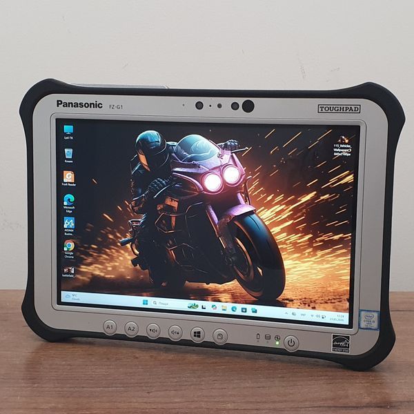 БВ Захищений тактичний планшет Panasonic Toughpad FZ-G1 10.1" FHD+ Touch / Intel Core i5-7300U / 8гб ОЗУ / 256гб SSD #1757.13 фото