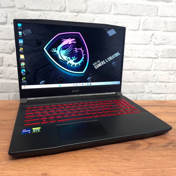 Игровой ноутбук MSI KATANA GF66 15.6" FHD  144 Гц/ Intel Core i7-11800H / Nvidia RTX3070 8gb / 16гб DDR4 / 1тб SSD #1236 фото