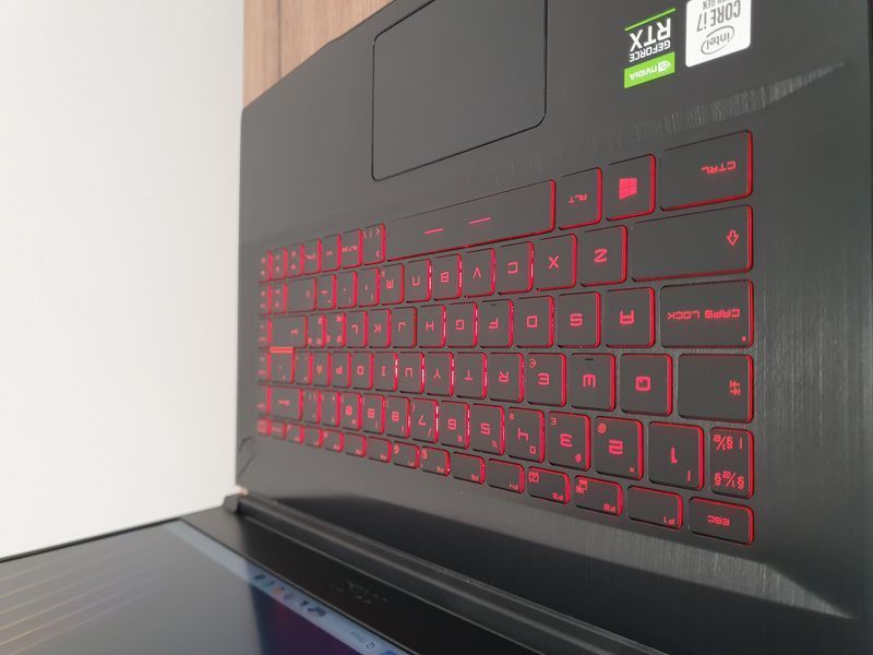 БУ Игровой ноутбук MSI GF65 Thin 10SER 15.6" FHD 120гц / Intel Core i7-10750H / Nvidia Geforce RTX2060 6гб / 16гб DDR4 / 512гб SSD #2195 фото