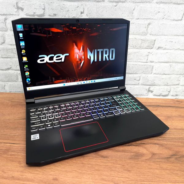 Ігровий ноутбук Acer Nitro 5 AN515-55- 15.6" FHD 120 Гц / Intel Core i5-10300H / Nvidia Geforce RTX3060 / 16гб DDR4 / 240 гб SSD+1 тб HDD #AcernitroAN515-55 фото