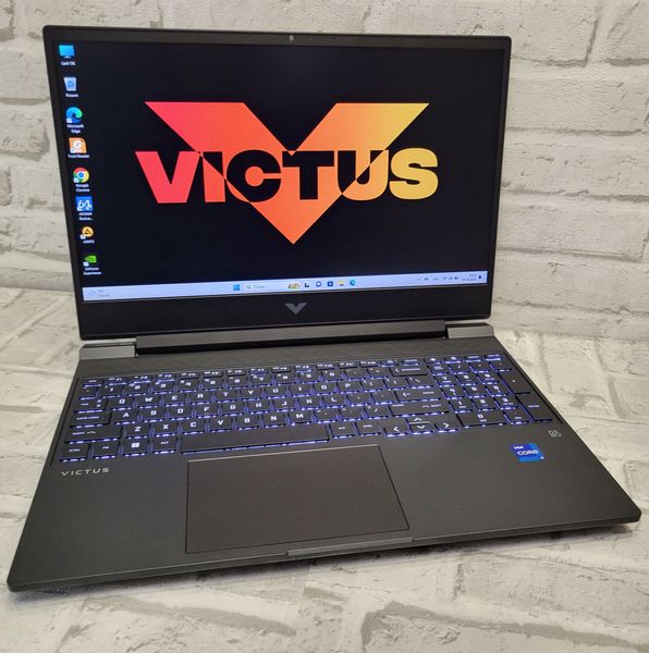 Игровой ноутбук HP Victus 15-fa0032dx 15.6" FHD 144гц / Intel Core i7-12650H / Nvidia geforce RTX3050Ti / 16гб DDR4 / 512гб SSD #970 фото