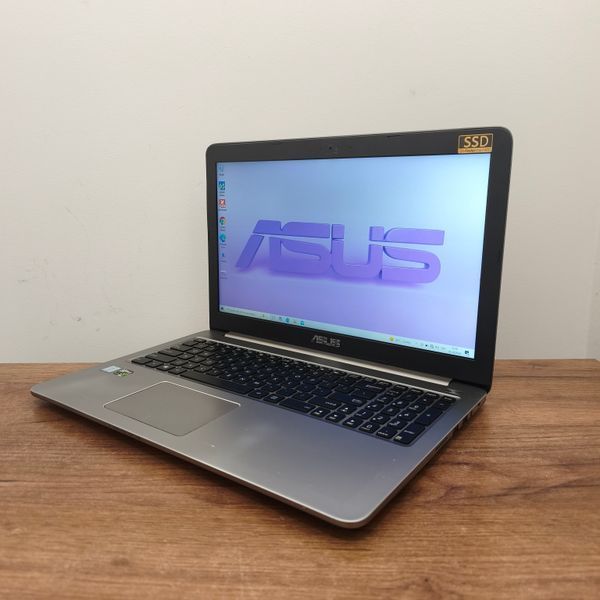 БВ Ігровий ноутбук Asus K501UW / 15.6" FHD / Intel Core i7-6500U / 16гб DDR4 / 128гб SSD + 500гб HDD #3423 16/128+500 фото