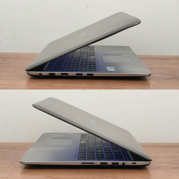 БВ Ігровий ноутбук Asus K501UW / 15.6" FHD / Intel Core i7-6500U / 16гб DDR4 / 128гб SSD + 500гб HDD #3423 16/128+500 фото