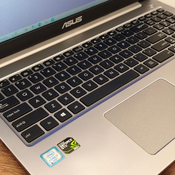 БВ Ігровий ноутбук Asus K501UW / 15.6" FHD / Intel Core i7-6500U / 16гб DDR4 / 128гб SSD + 500гб HDD #3423 16/128+500 фото
