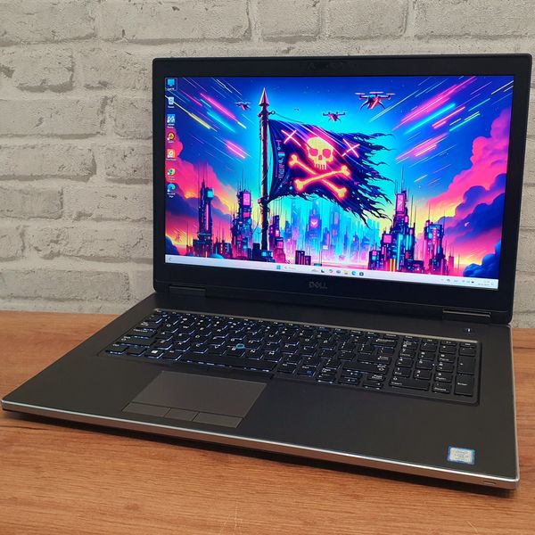 Игровой ноутбук Dell Precision 7740 17.3" FHD / Intel® Core™ i7-9750H / RTX3000-6gb / 32гб ОЗУ / 512гб SSD  #1295 фото