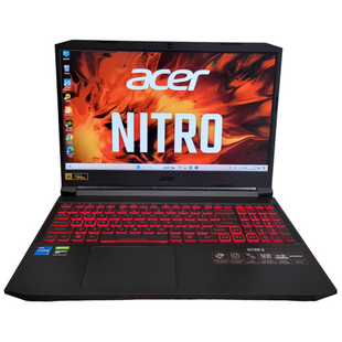 Игровой ноутбук Acer Nitro 5 AN515-57-59EY 15.6" FHD 144гц / Intel Core i5-11400H / Nvidia Geforce GTX 1650 / 16гб DDR4 / 512гб SSD #1004 фото