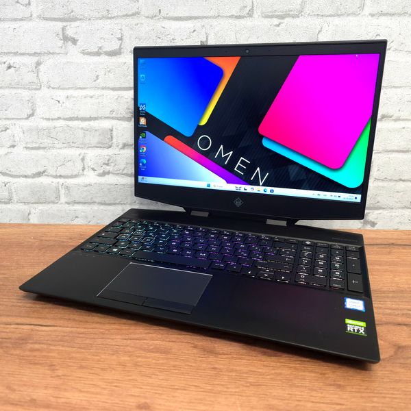 Ігровий ноутбук HP Omen 15-dc1000nw 15.6" FHD 144гц / Nvidia Geforce RTX2080 8 gb / intel Core i7-9750H / 16гб DDR4 / 512 гб SSD #Omen15-dc1000nw фото