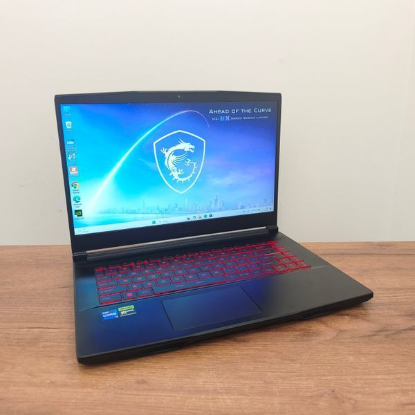 БВ Ігровий ноутбук MSI Thin GF63 12VE / 15.6" Full HD 144Hz IPS / Intel Core i7-12650H / GeForce RTX 4050 6гб / 16гб DDR4 / 512гб SSD #3469 фото