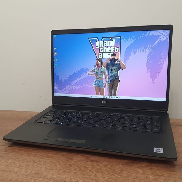 БУ Игровий ноутбук Dell Precision 7750 17.3" FHD / Intel&reg; Core&trade; i7-10750H / RTX5000 16gb  / 16гб ОЗУ / 512гб SSD #3432 фото