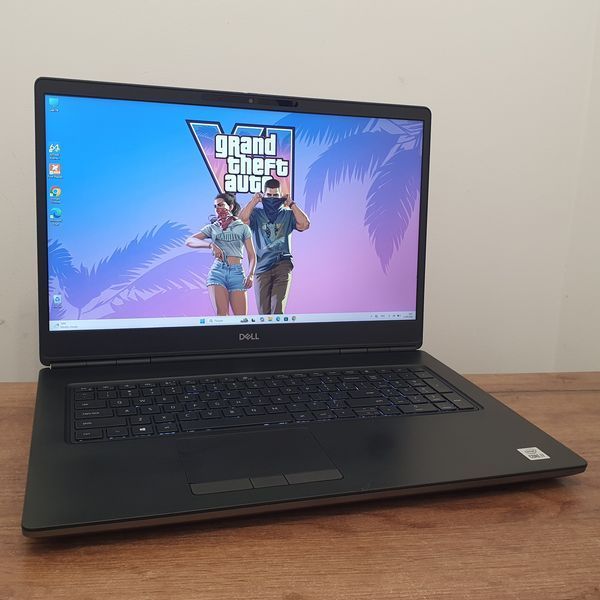 БУ Игровий ноутбук Dell Precision 7750 17.3" FHD / Intel&reg; Core&trade; i7-10750H / RTX5000 16gb  / 16гб ОЗУ / 512гб SSD #3432 фото