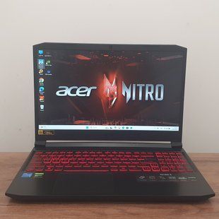 БВ Ігровий ноутбук Acer Nitro 5 AN515-57-56FC 15.6" FHD 144гц / Intel Core i5-11400H / Nvidia Geforce GTX 1650 / 16гб DDR4 / 512гб SSD #3361 фото