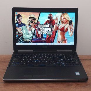 БУ Игровой ноутбук Dell Precision 7520 15.6" FHD / Intel Xeon E3-1505M / Nvidia Quadro M2200 / 16гб DDR4 / 128гб SSD + 500гб HDD #3027 фото