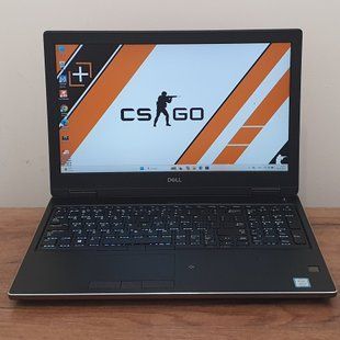 БВ Ігровий ноутбук DELL Precision 7530 15.6" FHD / Intel Core i5-8400H / Nvidia Quadro P2000 / 16гб DDR4 / 512гб SSD #3215 фото