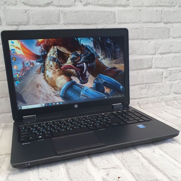 Ігровий ноутбук HP Zbook 15 G4 15.6" FHD / Intel Core i7-4600M / Nvidia Quadro K610M / 8гб ОЗУ / 240гб SSD Zbook 15 G4  фото