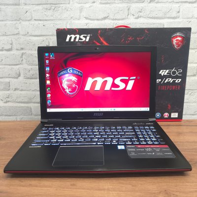 Игровой ноутбук MSI GE62 6QC 15.6" FHD / Intel Core i7-6700HQ / Nvidia Geforce GTX960M / 16гб DDR4 / 128гб SSD + 1Tb HDD #Msi ge62 6qc фото